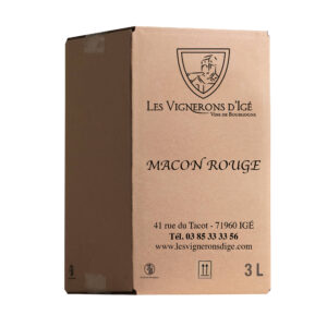 Fontaine Mâcon rouge 3 L