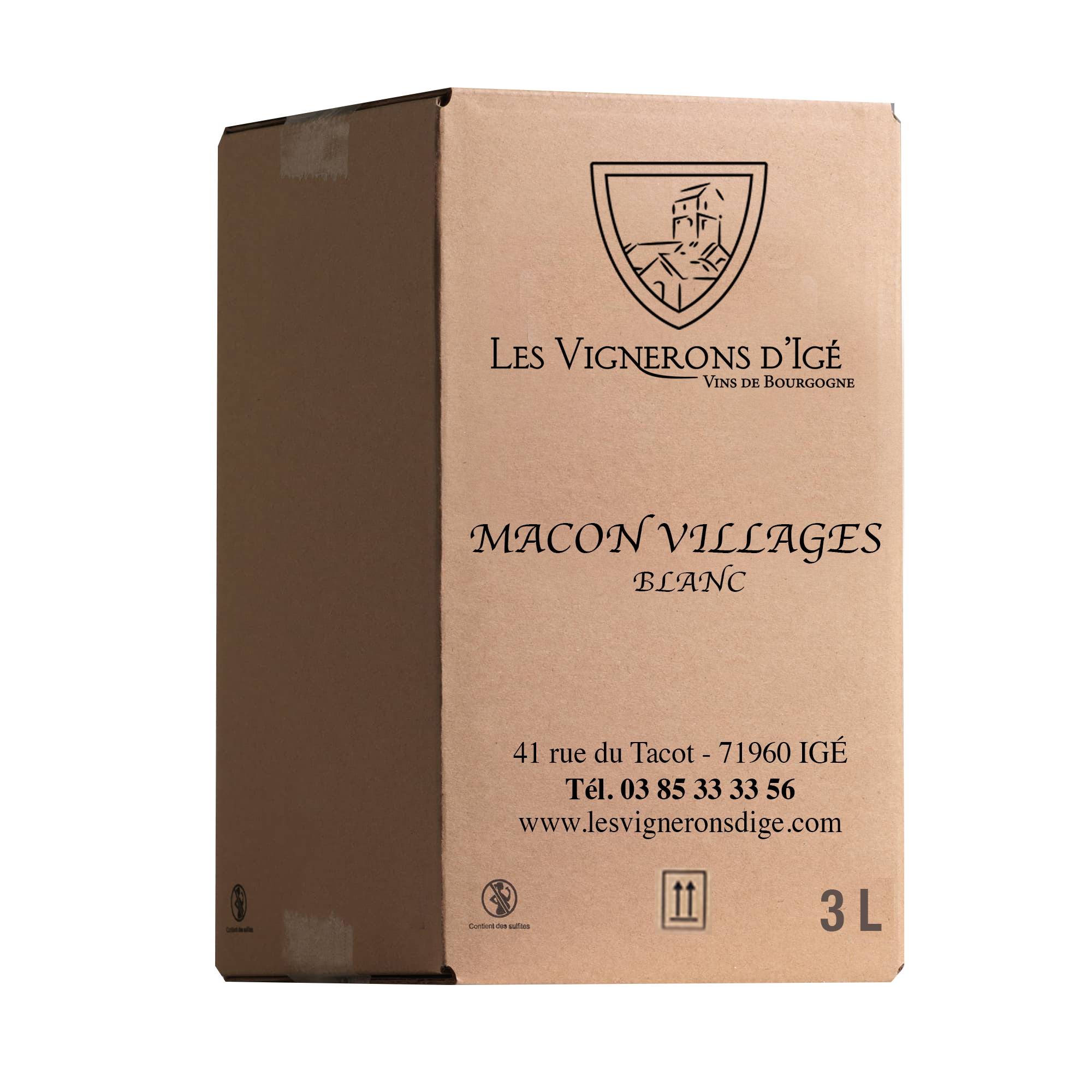 Fontaine Mâcon-Villages Blanc 3 L